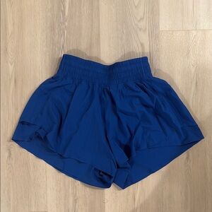 Lululemon Galactic Cobalt Shake It Out Shorts